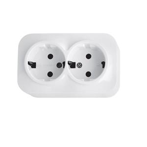 EVA  (2-GANG GROUNDED SOCKET) 112 004 0002